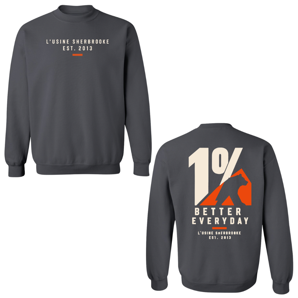 Crewneck - L'Usine Sherbrooke - Collection Non Conventionnel