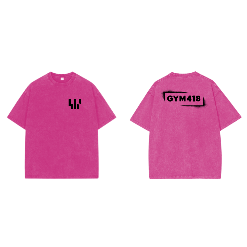 T-Shirt Oversize -Gym 418-