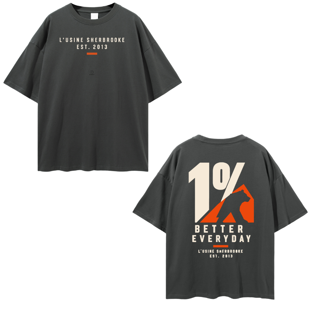 T-Shirt Oversize Light - L'Usine Sherbrooke - Collection Non Conventionnel