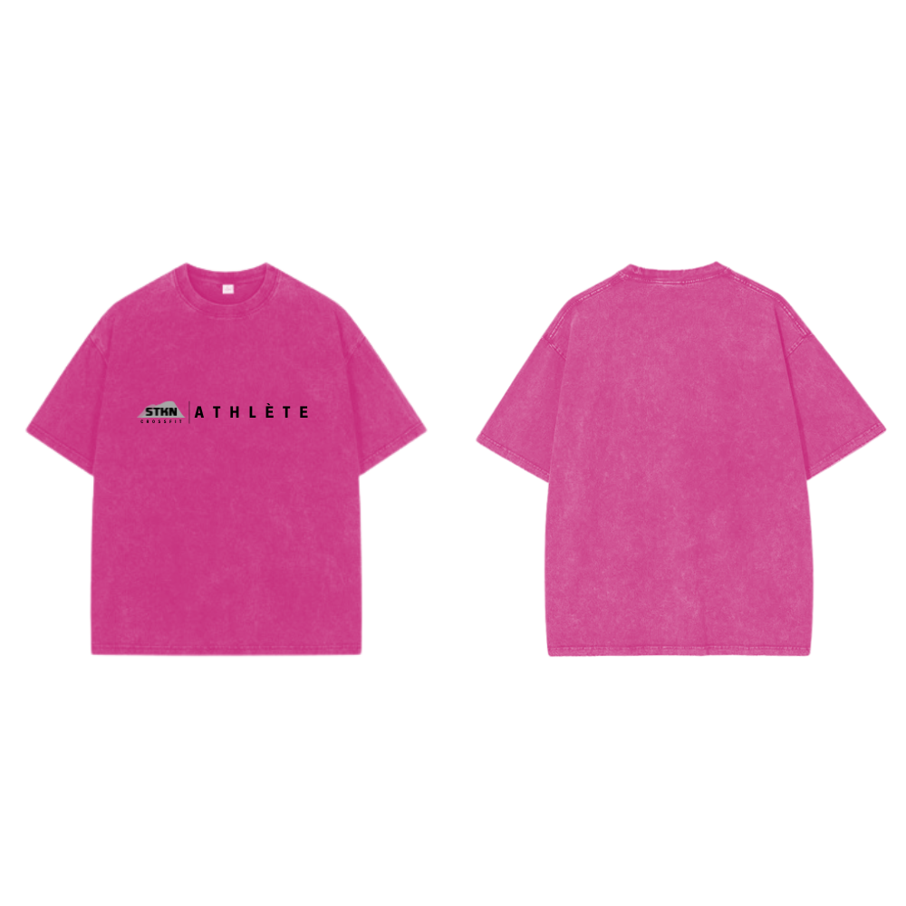 T-Shirt Oversize Athlète -CrossFit Stricken-