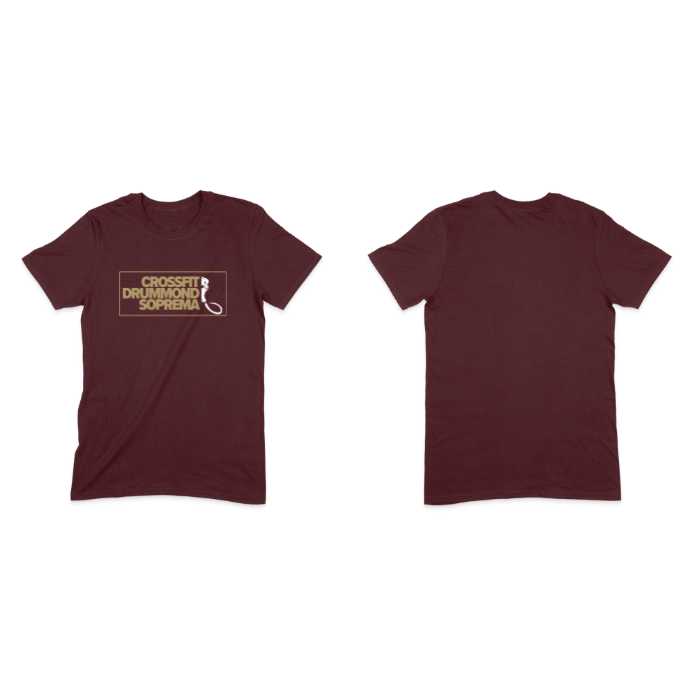 T-Shirt ''Gold'' -Crossfit Drummond Soprema-