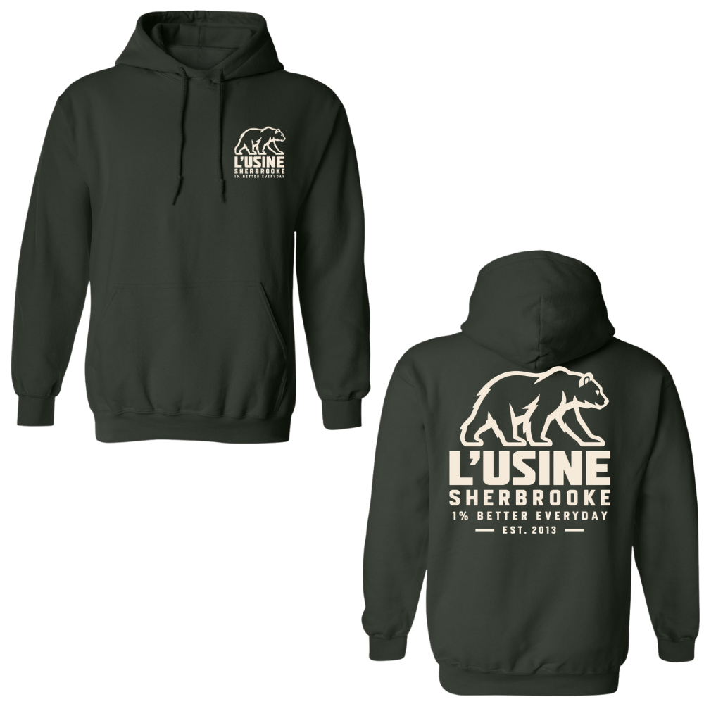 Hoodie - L'Usine Sherbrooke - Collection OURS