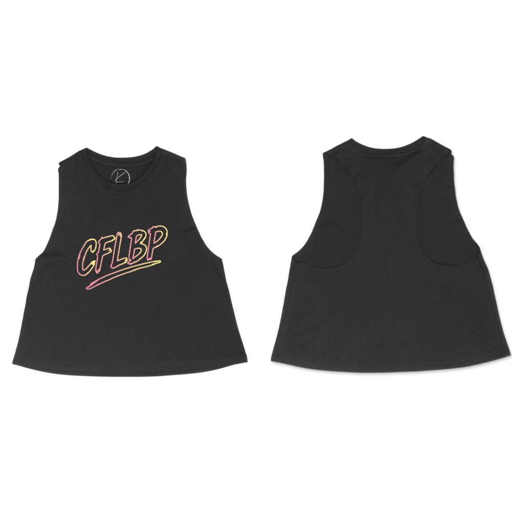 Tank Crop Top -Crossfit Lac-Beauport