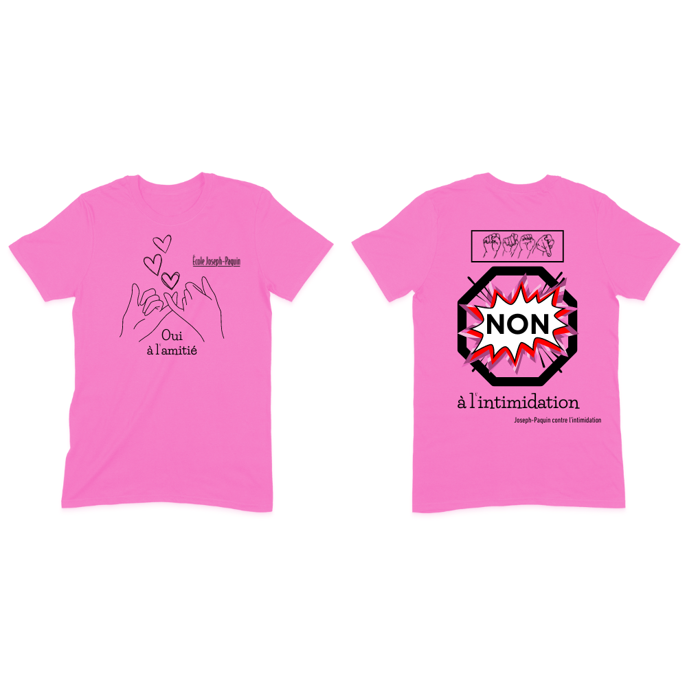 T-shirt contre l'intimidation