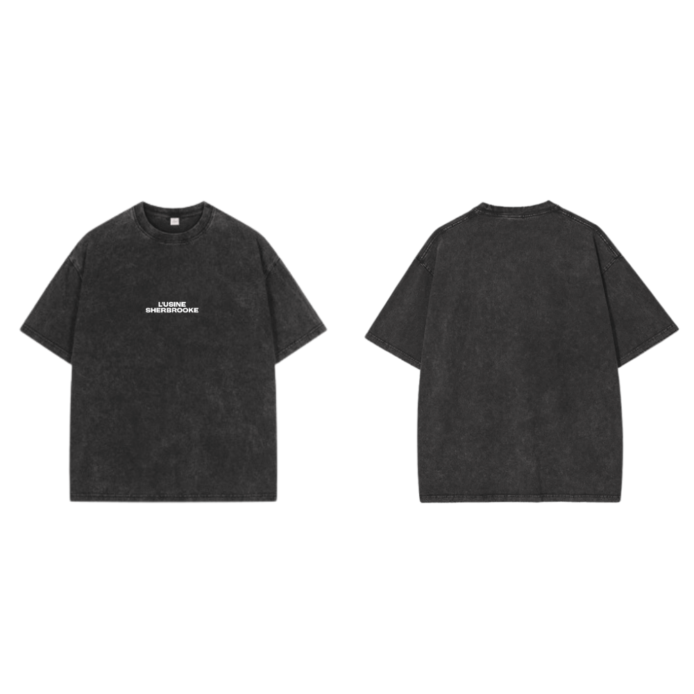 Oversized T-Shirt- L'Usine Sherbrooke brodé