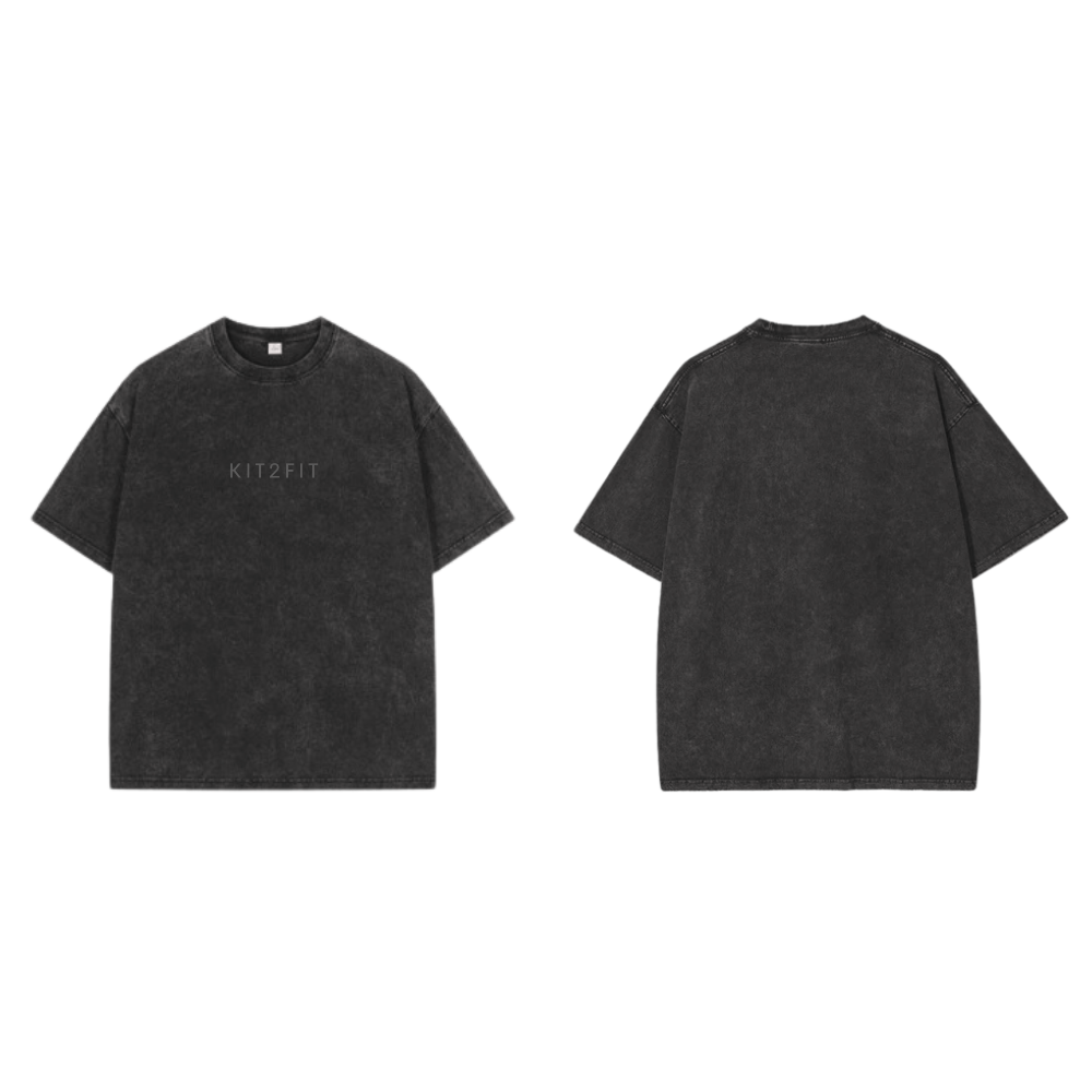 Oversized T-Shirt Black Kit2fit