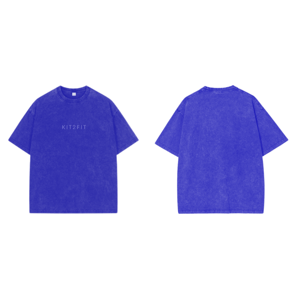 Oversized T-Shirt Blue Kit2fit