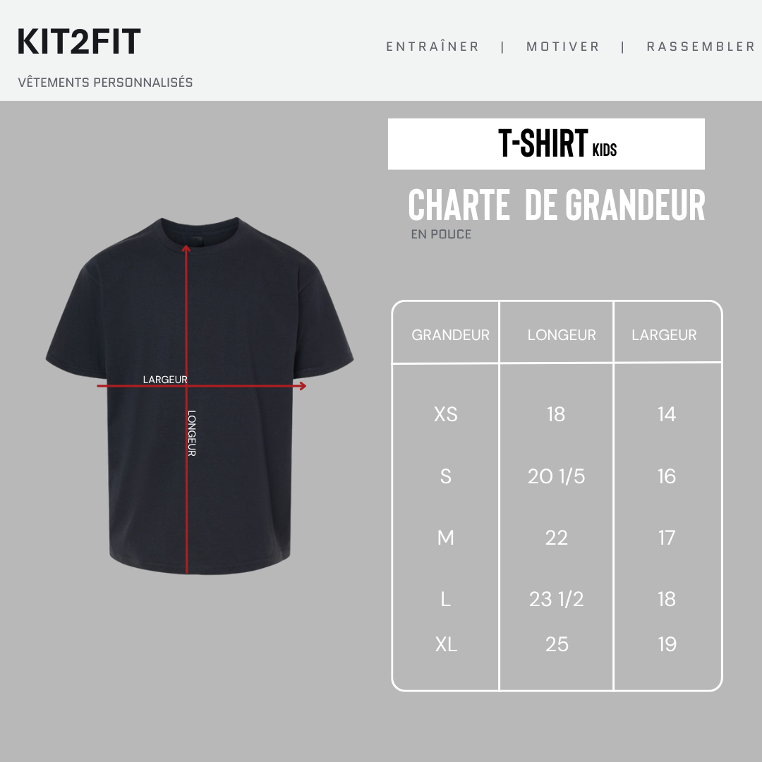 T-Shirt Stricken - Kids