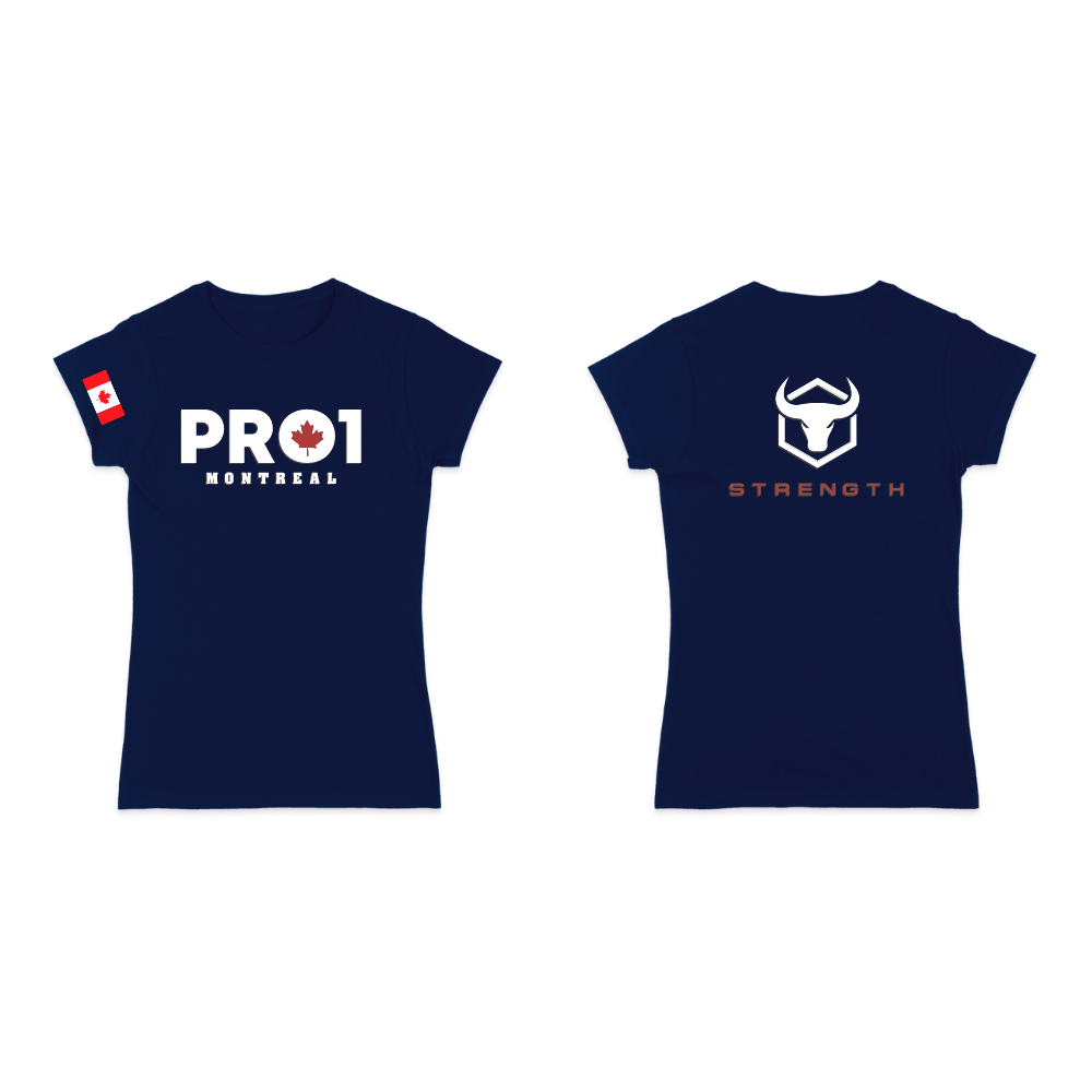 T-Shirt Femme - PRO 1 Montréal - *Précommande*