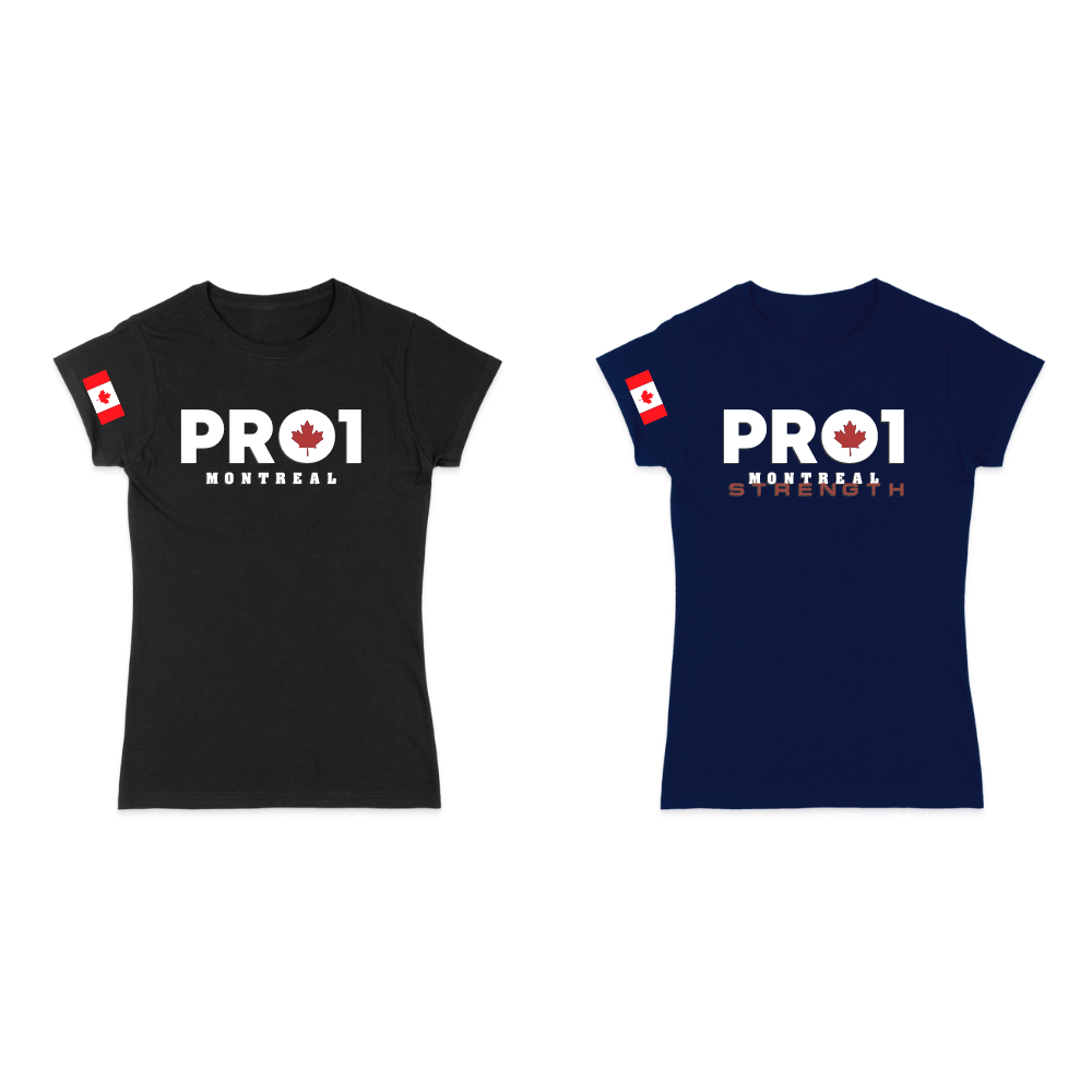 T-Shirt Femme - PRO 1 Montréal - *Précommande*