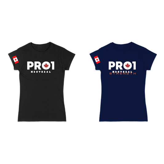 T-Shirt Femme - PRO 1 Montréal - *Précommande*