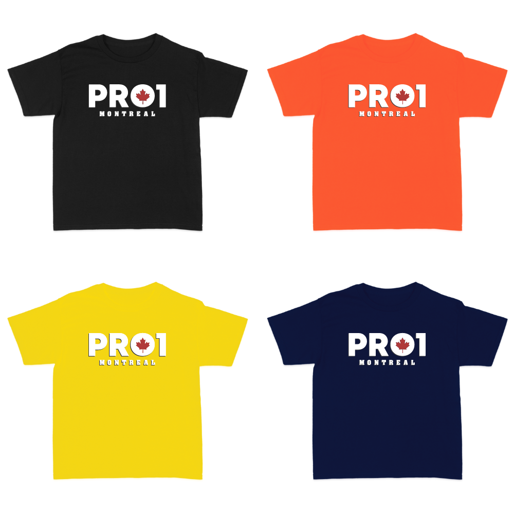 T-Shirt Kids - PRO 1 Montréal - *Précommande*