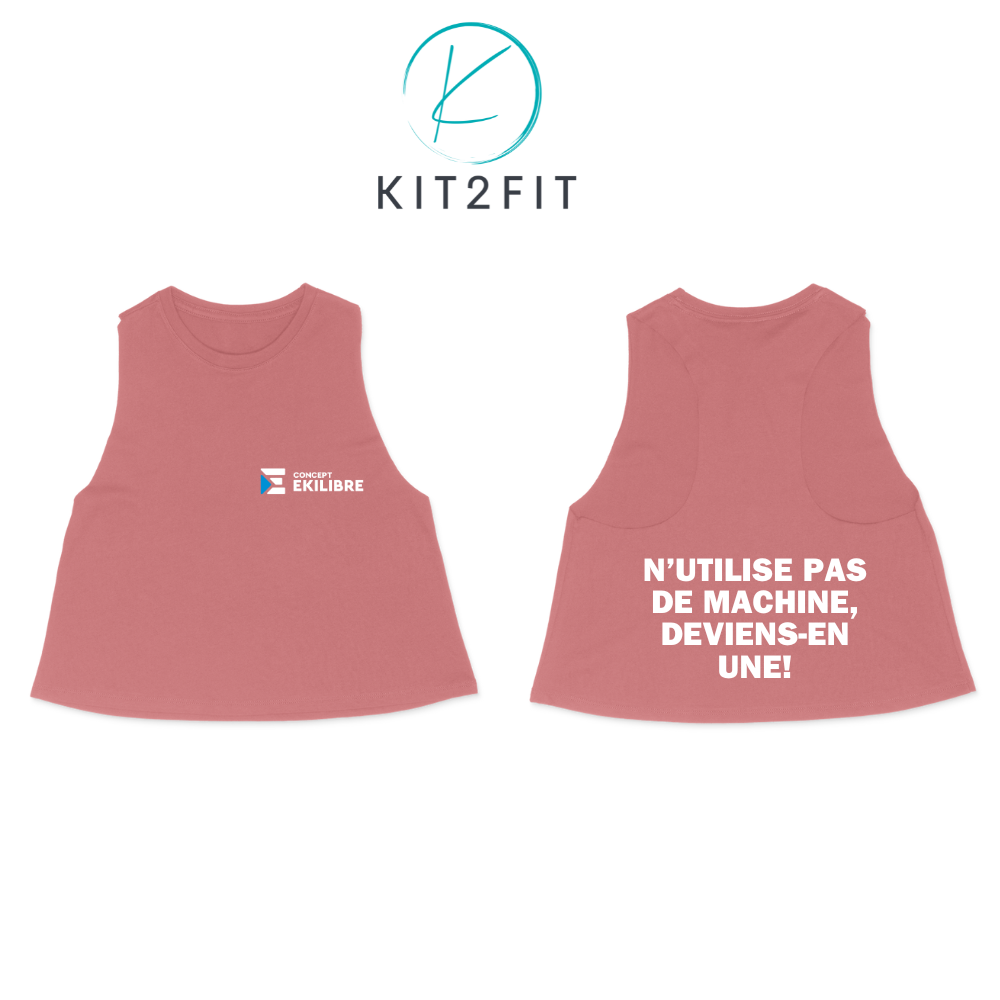 Tank Crop Top -Concept Ekilibre- *Précommande*