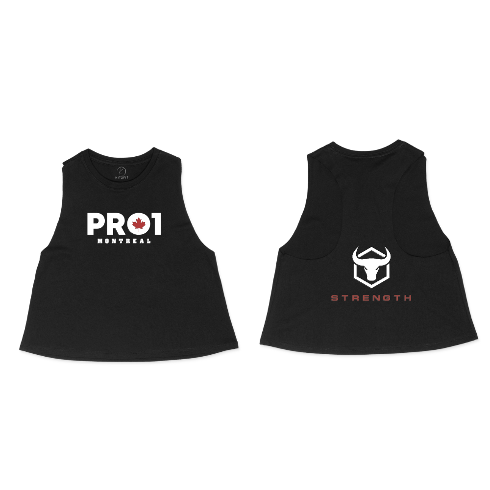 Tank Crop Top - PRO 1 Montréal - *Précommande*