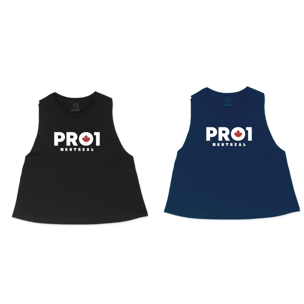 Tank Crop Top - PRO 1 Montréal - *Précommande*