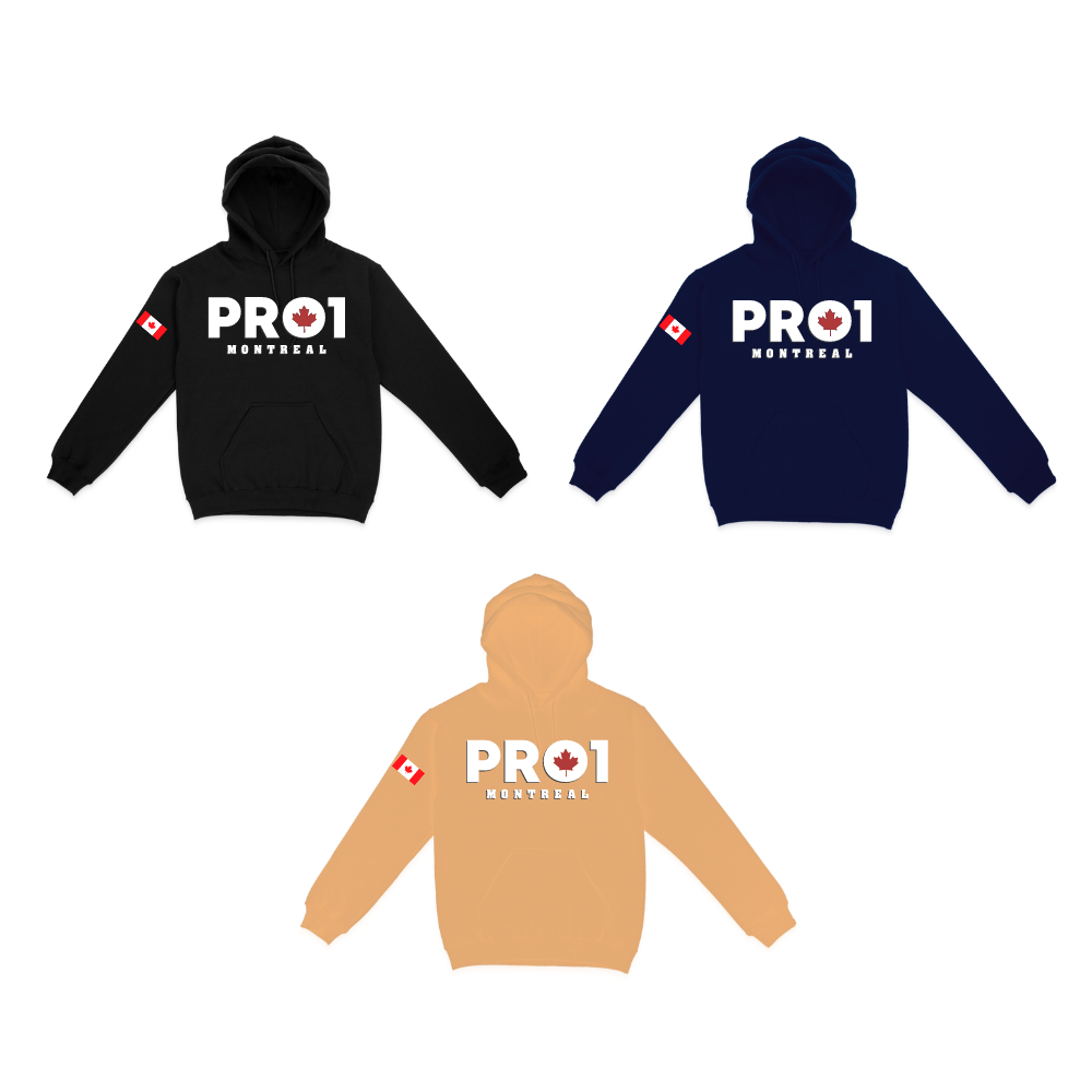 Hoodies - PRO 1 Montréal - *Précommande*