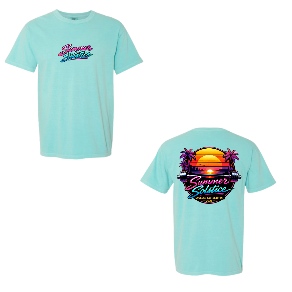 T-Shirt Soltice Summer - Crossfit Lac-Beauport