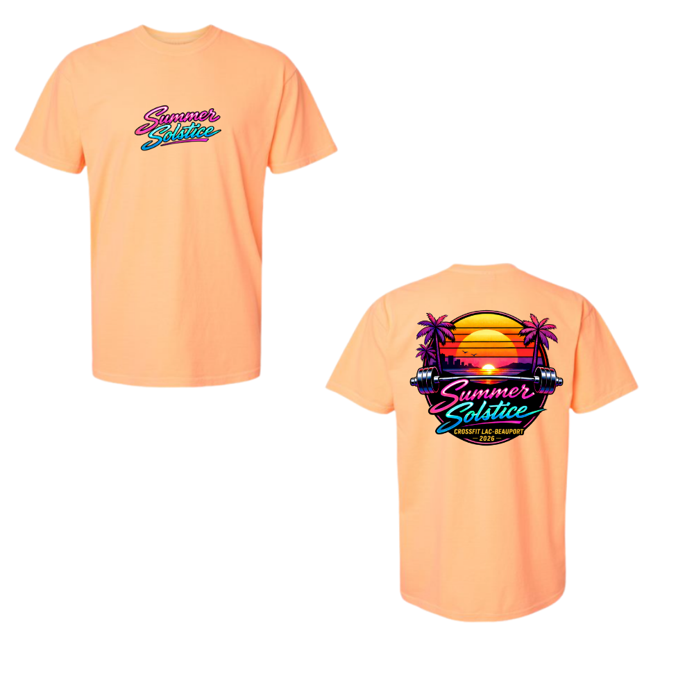 T-Shirt Soltice Summer - Crossfit Lac-Beauport