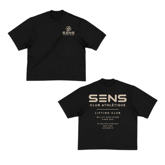 T-Shirt Oversize Heavy - Club Athlétique Sens - Collection Minimalist