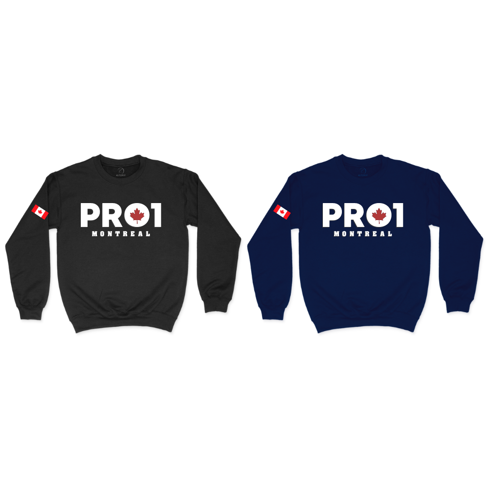 Crewneck - PRO 1 Montréal - *Précommande*