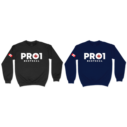 Crewneck - PRO 1 Montréal - *Précommande*