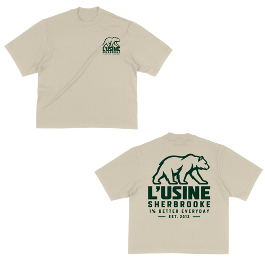 T-shirt Oversize Heavy - L'Usine Sherbrooke - Collection OURS