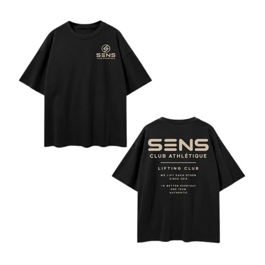 T-Shirt Oversize Light - Club Athlétique Sens - Collection Minimalist