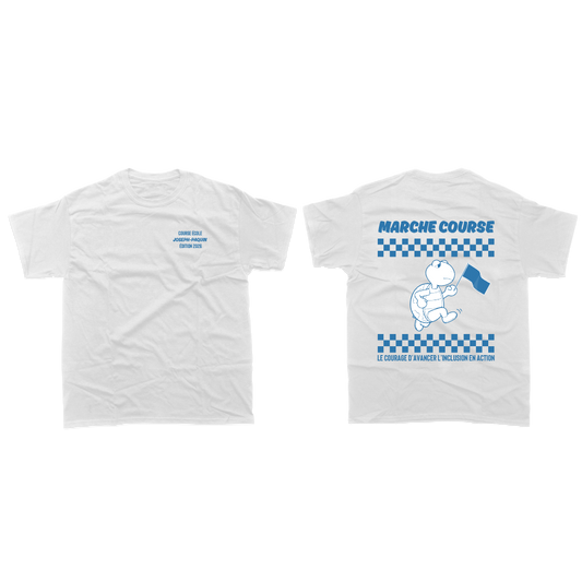T-shirt Course École