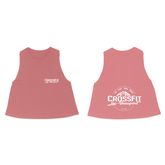 Tank Crop Top -Crossfit Lac-Beauport-