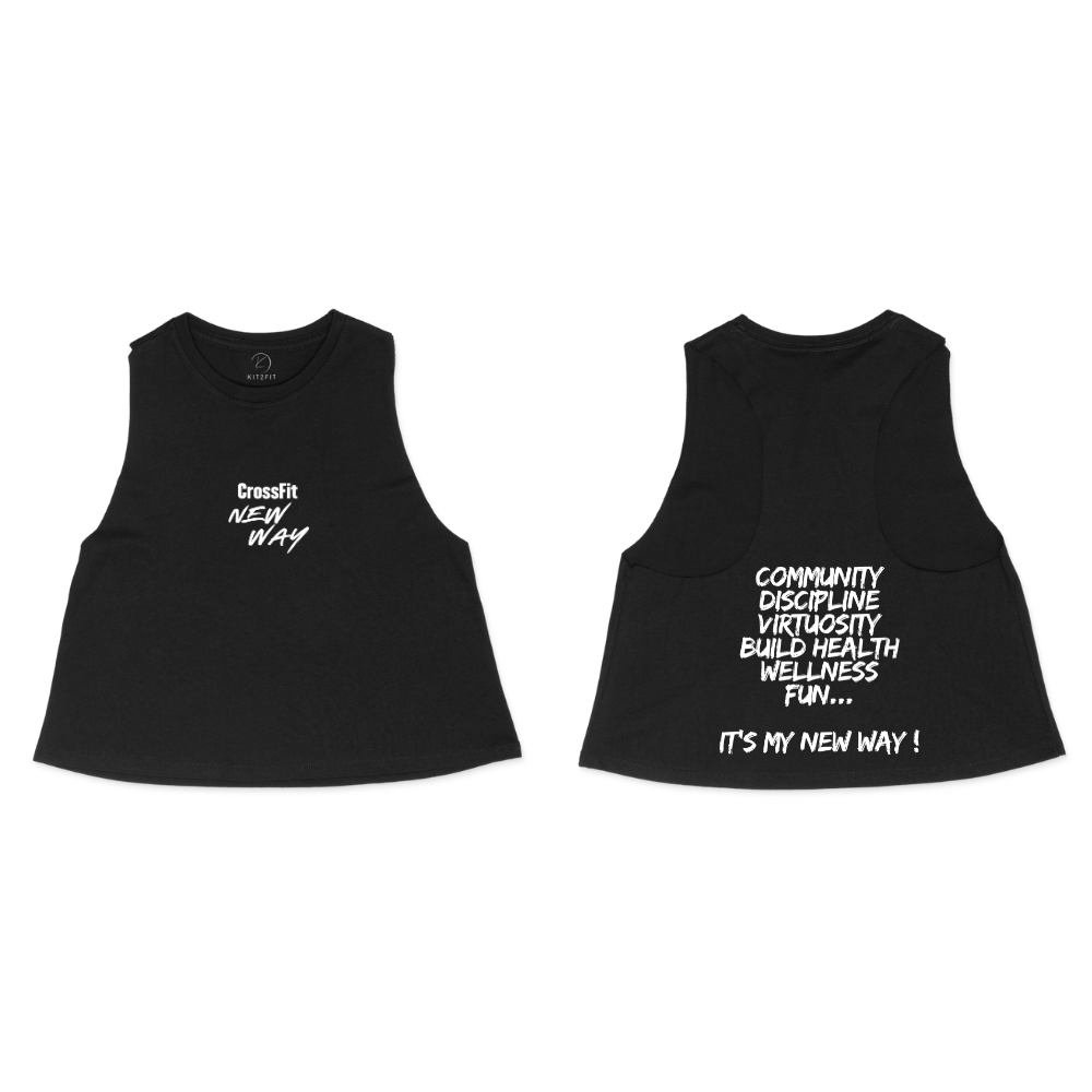 Tank Crop Top -CrossFit New Way-