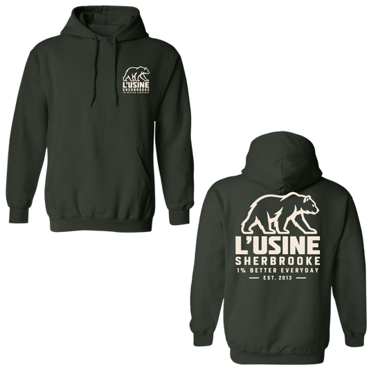Hoodie - L'Usine Sherbrooke - Collection OURS