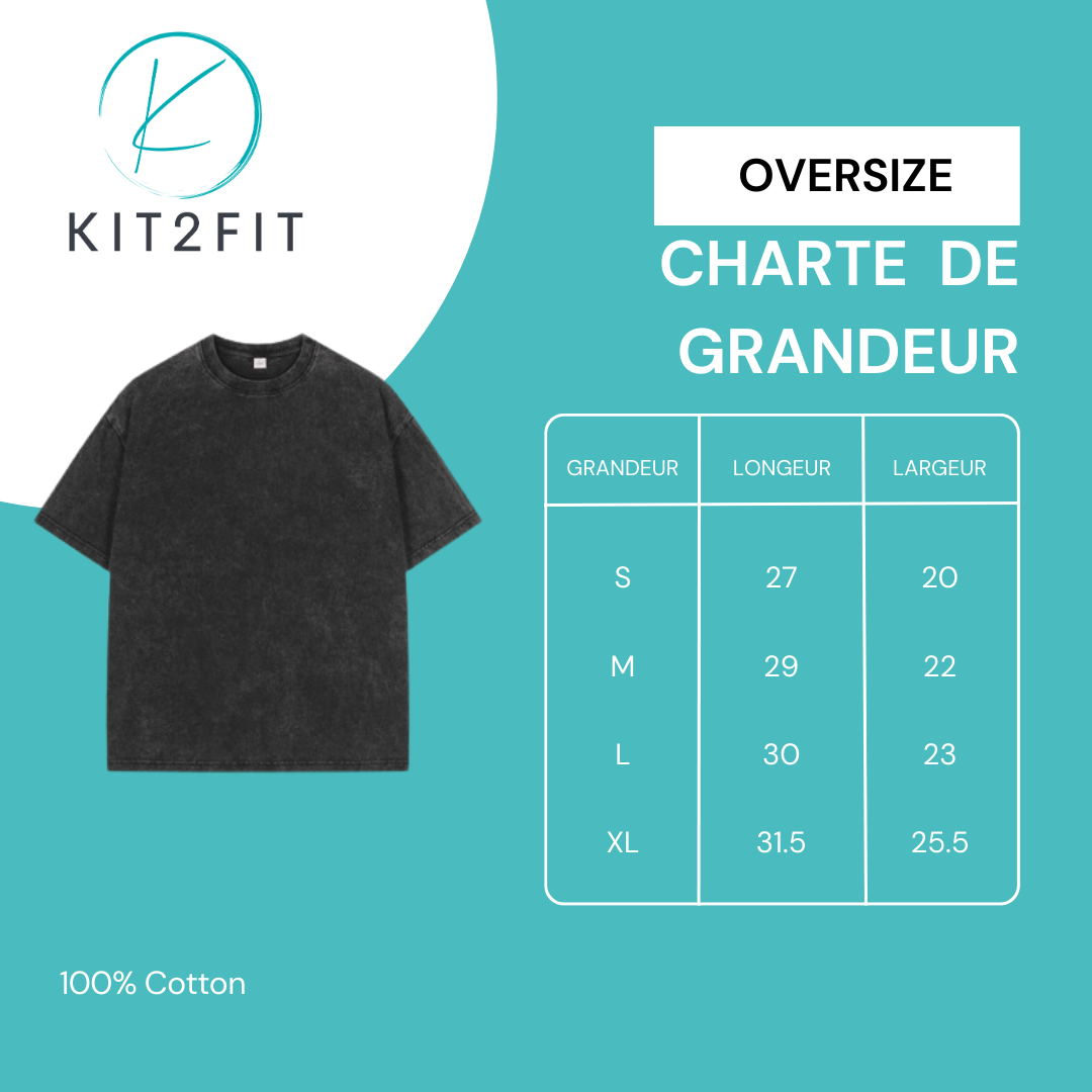 T-Shirt Oversize -CrossFit Pincourt- *Précommande*