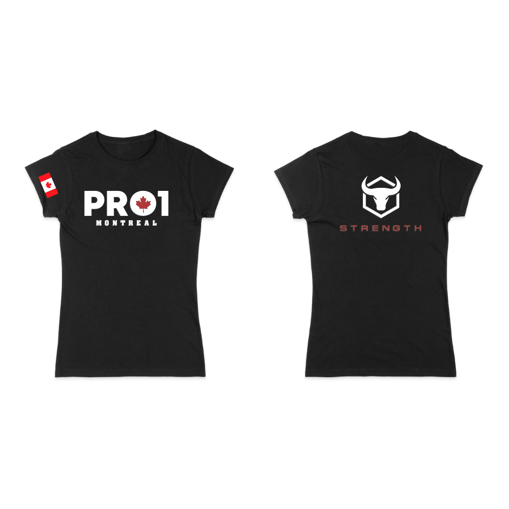 T-Shirt Femme - PRO 1 Montréal - *Précommande*