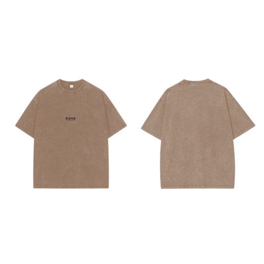 Oversized T-shirt washed brodé - Club Athlétique Sens