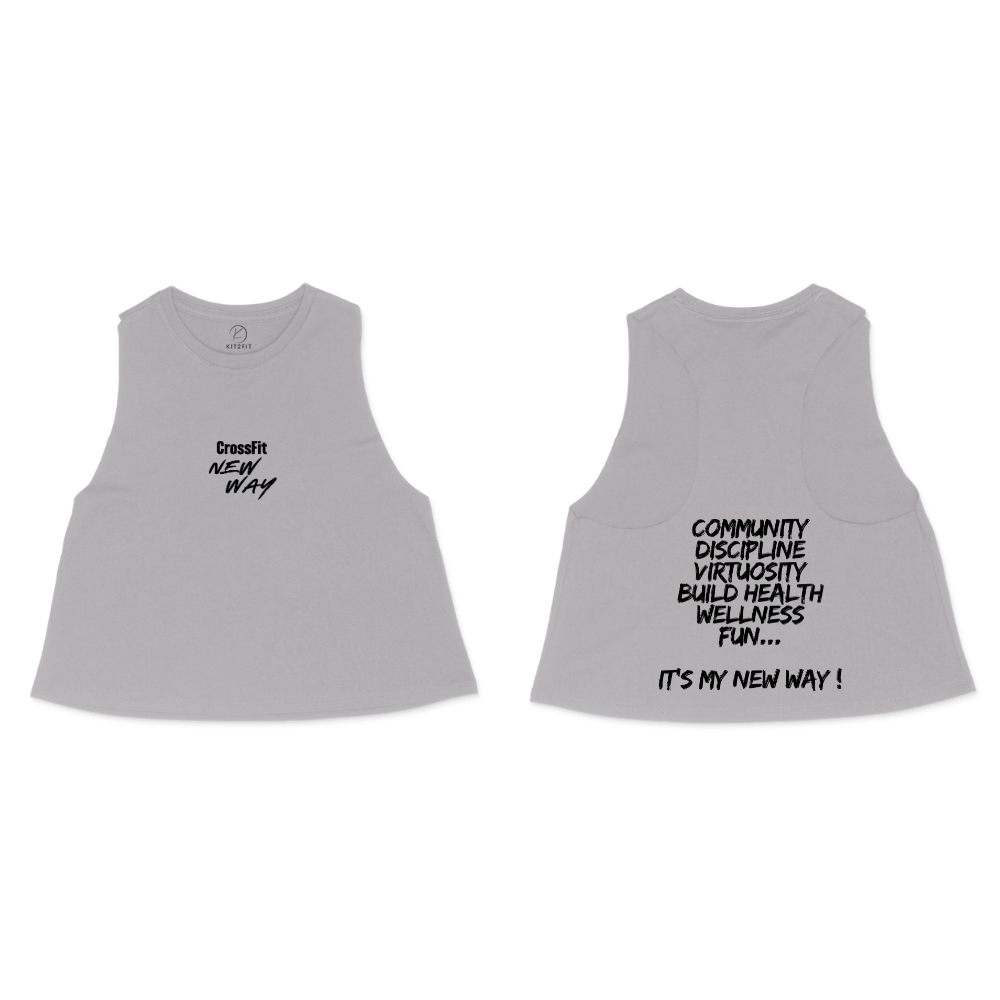 Tank Crop Top -CrossFit New Way-