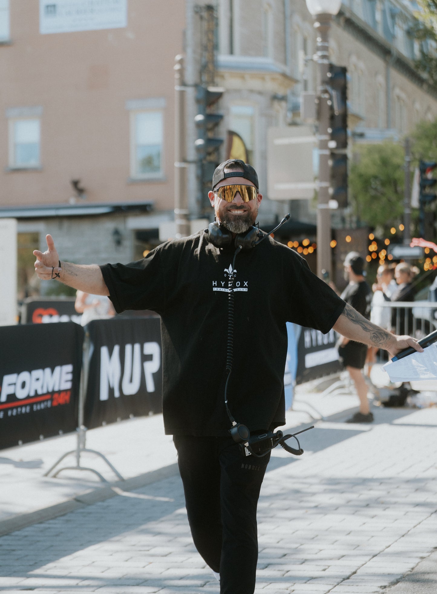 T-Shirt Oversized - Hyrox Québec