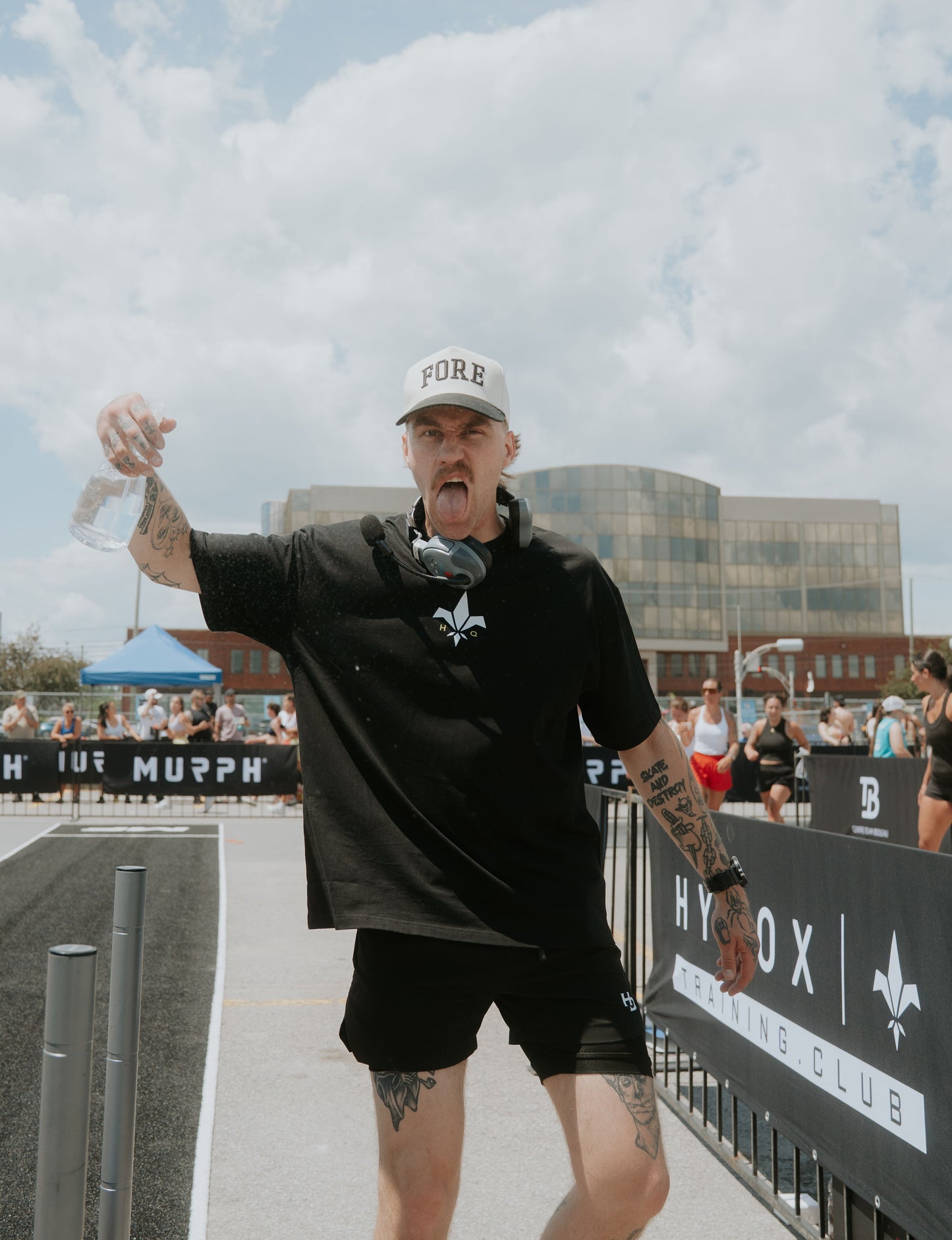 T-Shirt Oversized - Hyrox Québec