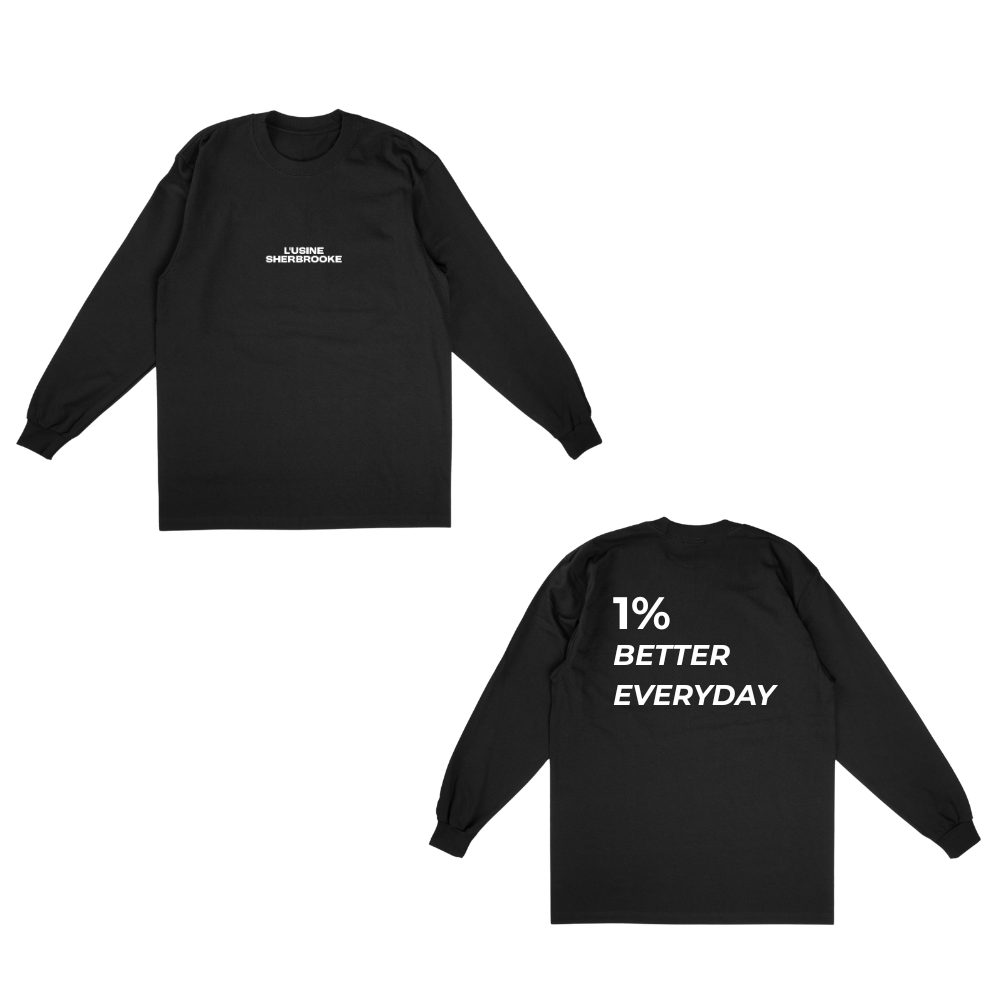 Long Sleeve oversized - 1% better everyday - L'Usine Sherbrooke