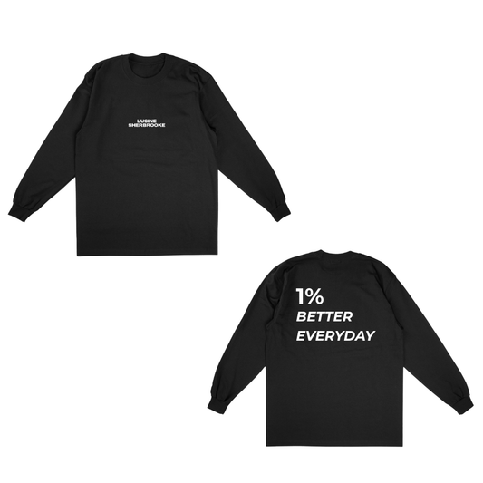 Long Sleeve oversized - 1% better everyday - L'Usine Sherbrooke