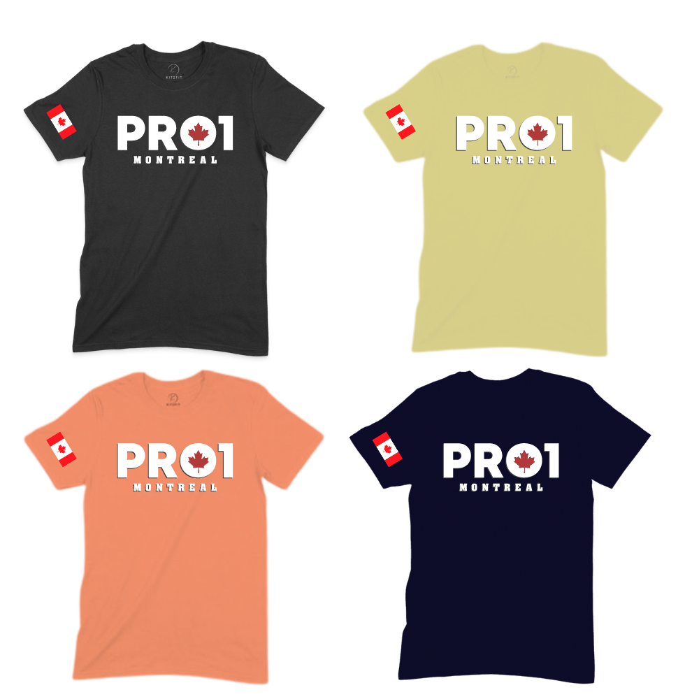 T-Shirt Unisexe - PRO 1 Montréal - *Précommande*