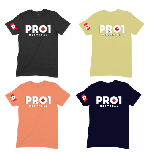 T-Shirt Unisexe - PRO 1 Montréal - *Précommande*