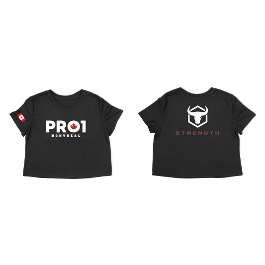 T-Shirt Croptop - PRO 1 Montréal - *Précommande*