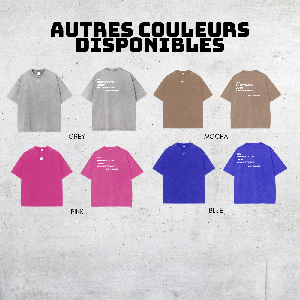 Oversize Stricken - NO SHORTCUTS